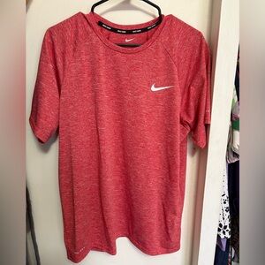 Nike Heathered Red Sports Tee